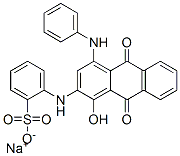 CAS#: 94248-14-3, Sodium [[4-Anilino-9,10-Dihydro-1-Hydroxy-9,10-Dioxo-2-Anthryl]Amino]Benzenesulphonate
