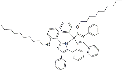 CAS#: 94266-15-6, 2-[2-(Decyloxy)Phenyl]-1-[2-[2-(Decyloxy)Phenyl]-4,5-Diphenyl-2H-Imidazol-2-Yl]-4,5-Diphenyl-1H-Imidazole
