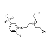 CAS 登录号：94277-85-7， N,N-二丙基-1-丙铵4-甲基苯磺酸酯