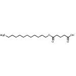 CAS#: 94278-10-1, 5-(Dodecyloxy)-5-oxopentanoic acid