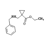 CAS#: 942830-48-0, Ethyl 1-[(benzylamino)methyl]cyclopropanecarboxylate