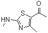 CAS 登录号：94284-66-9， 1-[4-甲基-2-(甲基氨基)-1,3-噻唑-5-基]乙酮