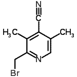 CAS#: 943315-18-2, 2-(Bromomethyl)-3,5-dimethylisonicotinonitrile