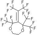 CAS#: 94333-56-9, 5-Fluoro-5,7,7-Tris(Trifluoromethyl)-6-[2,2,2-Trifluoro-1-(Trifluoromethyl)Ethylidene]-1,4-Dioxepane