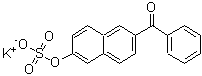 CAS#: 94333-61-6, Phenyl[6-(Sulfooxy)-2-Naphthalenyl]-Methanone Potassium Salt (1:1)