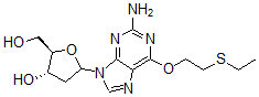 CAS#: 94344-92-0, O(6)-Ethylthioethyldeoxyguanosine