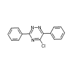 CAS#: 94398-27-3, 5-Chloro-3,6-diphenyl-1,2,4-triazine