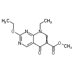 CAS#: 94442-14-5, methyl 2-ethoxy-8-ethyl-5-oxo-pyrido[6,5-d]pyrimidine-6-carboxylate