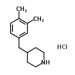 CAS#: 945374-66-3, 4-(3,4-Dimethylbenzyl)piperidine hydrochloride (1:1)