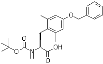 CAS#: 945669-52-3, O-Benzyl-2,6-dimethyl-N-{[(2-methyl-2-propanyl)oxy]carbonyl}-L-tyrosine