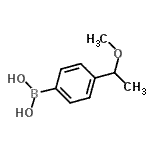 CAS#: 945723-15-9, [4-(1-Methoxyethyl)phenyl]boronic acid