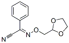 CAS 登录号：94593-79-0， (2E)-2-(1,3-二氧戊环-2-基甲氧基亚氨基)-2-苯基乙腈