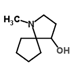 CAS 登录号：94624-90-5， 1-甲基-1-氮杂螺[4.4]壬烷-4-醇
