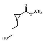 CAS 登录号：94637-27-1， 甲基1-(3-羟基丙基)-2-氮丙啶羧酸酯