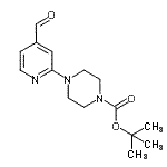 CAS#: 946409-13-8, 2-Methyl-2-propanyl 4-(4-formyl-2-pyridinyl)-1-piperazinecarboxylate