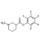 CAS#: 946409-23-0, Pentafluorophenyl 1-methyl-3-piperidinecarboxylate