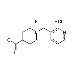 CAS#: 946409-40-1, 1-(3-Pyridinylmethyl)-4-piperidinecarboxylic acid dihydrochloride