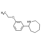 CAS 登录号：946682-03-7， 2-(3-乙氧基苯基)氮杂环庚烷