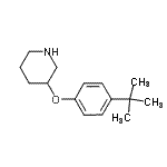 CAS#: 946714-50-7, 3-[4-(2-Methyl-2-propanyl)phenoxy]piperidine
