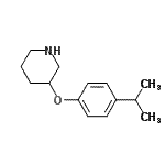 CAS#: 946726-03-0, 3-(4-Isopropylphenoxy)piperidine