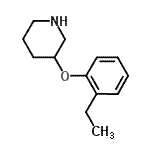 CAS#: 946759-12-2, 3-(2-Ethylphenoxy)piperidine