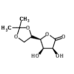 CAS#: 94697-68-4, (3S,4R,5S)-5-[(4S)-2,2-Dimethyl-1,3-dioxolan-4-yl]-3,4-dihydroxydihydro-2(3H)-furanone