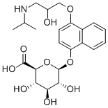 CAS 登录号:94731-13-2, 4-羟基普萘洛尔葡糖苷酸