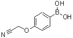 CAS 登录号：947533-23-5， [4-(氰基甲氧基)苯基]硼酸