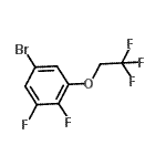 CAS#: 947534-36-3, 5-Bromo-1,2-difluoro-3-(2,2,2-trifluoroethoxy)benzene