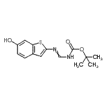 CAS#: 947590-65-0, 2-Methyl-2-propanyl {(Z)-[(6-hydroxy-1-benzothiophen-2-yl)amino]methylene}carbamate