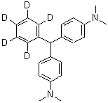 CAS#: 947601-82-3, 4,4'-[(<sup>2</sup>H<sub>5</sub>)Phenylmethylene]bis(N,N-dimethylaniline)