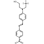 CAS 登录号：947601-97-0， 2-[(2,2,2-<sup>2</sup>H<sub>3</sub>)乙基{4-[(E)-(4-硝基苯基)偶氮]苯基}氨基]乙醇