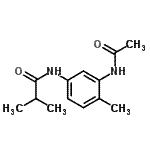 CAS 登录号：947942-43-0， N-(3-乙酰氨基-4-甲基苯基)-2-甲基丙酰胺