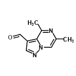 CAS#: 94813-91-9, 4,6-Dimethylpyrazolo[1,5-a]pyrazine-3-carbaldehyde