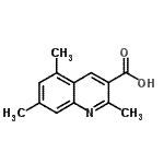 CAS#: 948290-95-7, 2,5,7-Trimethyl-3-quinolinecarboxylic acid