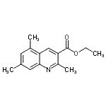 CAS 登录号：948291-02-9， 乙基2,5,7-三甲基-3-喹啉羧酸酯