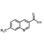 CAS#: 948291-17-6, 7-Methyl-3-quinolinecarboxylic acid
