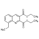CAS#: 948291-49-4, Diethyl 8-ethyl-2,3-quinolinedicarboxylate