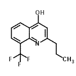 CAS#: 948291-55-2, 2-propyl-8-(trifluoromethyl)quinolin-4-ol
