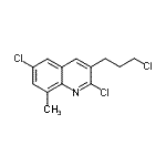 CAS#: 948292-01-1, 2,6-Dichloro-3-(3-chloropropyl)-8-methylquinoline