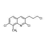 CAS#: 948292-07-7, 2,7-Dichloro-3-(3-chloropropyl)-8-methylquinoline