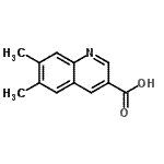 CAS#: 948294-50-6, 6,7-Dimethyl-3-quinolinecarboxylic acid