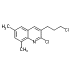 CAS#: 948294-61-9, 2-Chloro-3-(3-chloropropyl)-6,8-dimethylquinoline