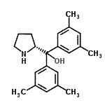 CAS#: 948595-01-5, Bis(3,5-dimethylphenyl)[(2R)-2-pyrrolidinyl]methanol