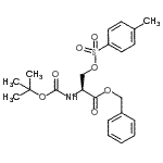 CAS#: 94882-74-3, Benzyl O-[(4-methylphenyl)sulfonyl]-N-{[(2-methyl-2-propanyl)oxy]carbonyl}-L-serinate