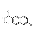 CAS#: 948859-96-9, 6-bromonaphthalene-2-carbohydrazide