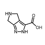 CAS#: 949034-67-7, 2,4,5,6-Tetrahydropyrrolo[3,4-c]pyrazole-3-carboxylic acid