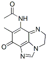 CAS#: 949159-61-9, N-(5,9-Dihydro-8-Methyl-9-Oxo-4H-Imidazo[1,5,4-De]Quinoxalin-7-Yl)-Acetamide