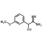 CAS#: 94931-31-4, 2-Hydroxy-2-(3-methoxyphenyl)ethanimidamide