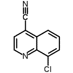 CAS#: 949535-26-6, 8-Chloro-4-quinolinecarbonitrile